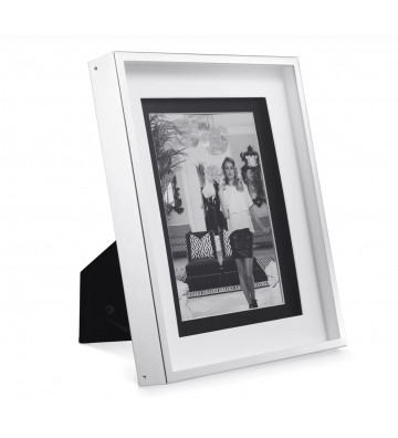 Cornice per foto in argento liscio Gramercy 20xh26cm - Eichholtz - Nardini Forniture