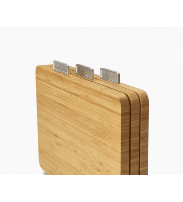 Set of 3 Index bamboo cutting boards