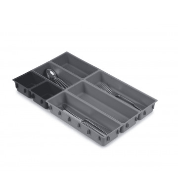 Set organizer gray for drawers 7pcs Blox