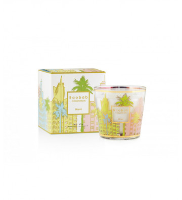 My First Miami Max08 Perfume Candle Baobab Collection - Nardini Forniture