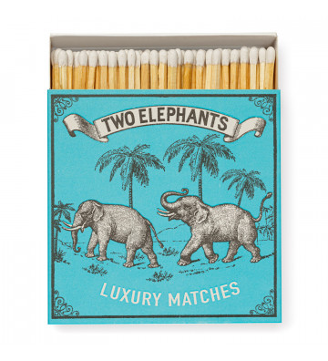 Match Box "Two Elephants" 110mm - The Archivist