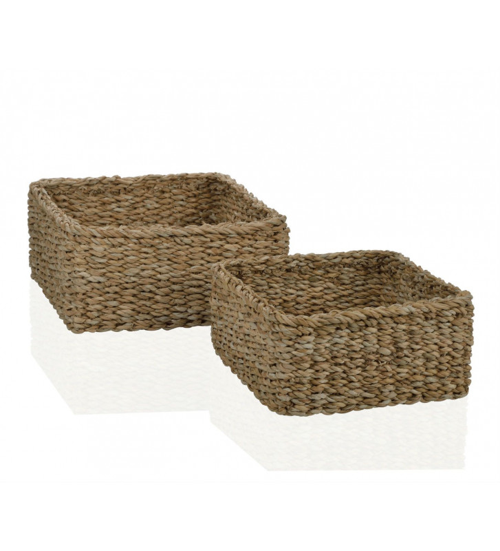 Square algae fiber baskets / +2 dimensions - Andrea House - Nardini Forniture