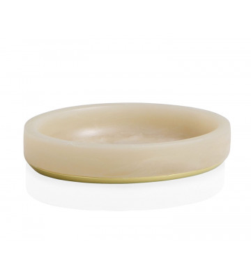 Rose marble effect soap dish - Andrea House - Nardini Forniture