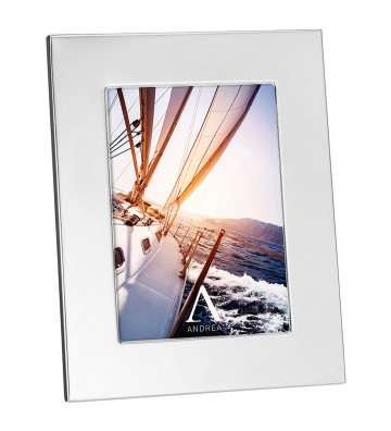 Frame for classic 18x13cm silver metal photo - Andrea House - Nardini Forniture