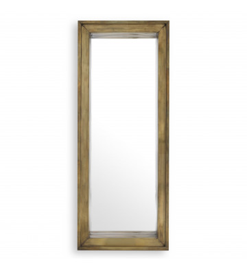 Rectangular mirror with 3D gold model Magenta Eichholtz.
Size: 200x80x20cm